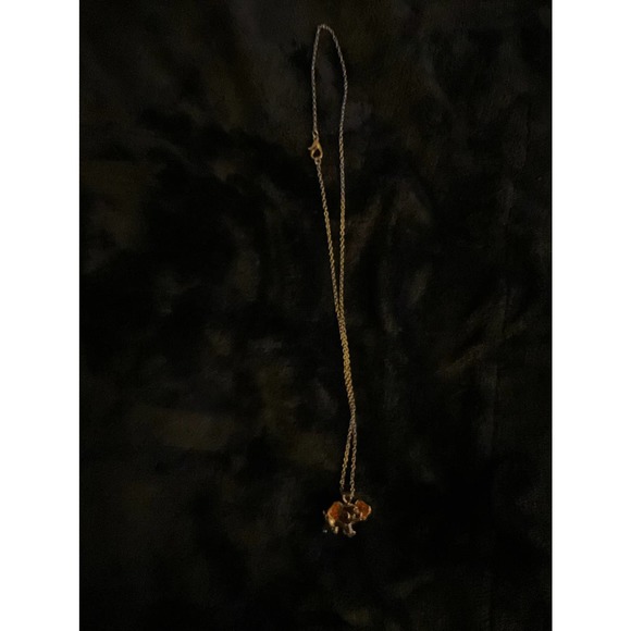 Elephant pendant necklace for kids.  0200 - Picture 1 of 3